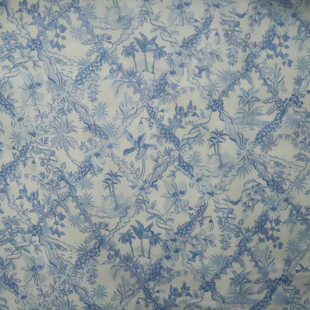 LIBERTY FABRICS　「トロピカル・トワール」ブルー