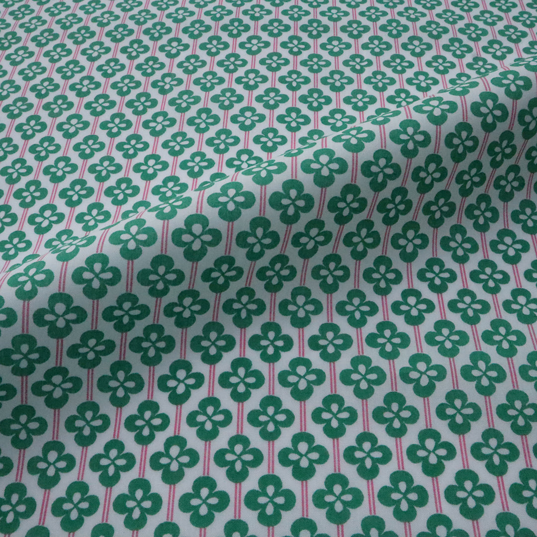 LIBERTY FABRICS　「クローバー・フィールズ」グリーン
