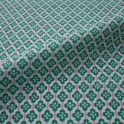 LIBERTY FABRICS　「クローバー・フィールズ」グリーン