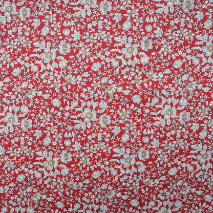 LIBERTY FABRICS　「リジー」レッド