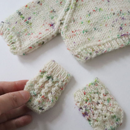 【材料セット】クゥクゥの着せ替え　タートルネックセーターとソックス