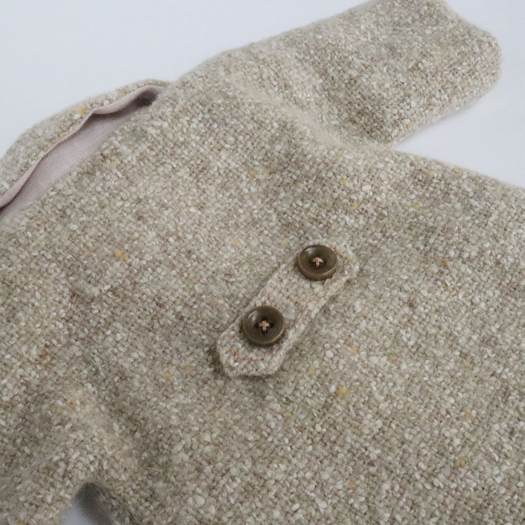 the linen bird haberdashery／【材料セット】クゥクゥの着せ替え　コートとブーツ
