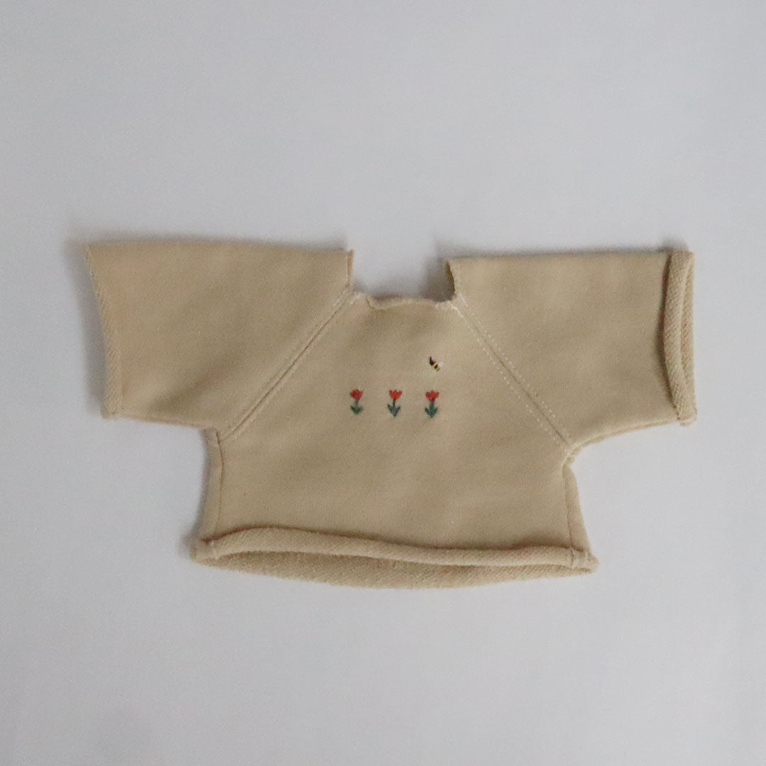 刺しゅうのカットソー