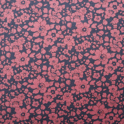 Liberty fabrics エアリーコット  ベッツィ・ブー　レッド
