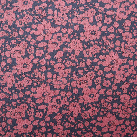 Liberty fabrics エアリーコット  ベッツィ・ブー　レッド
