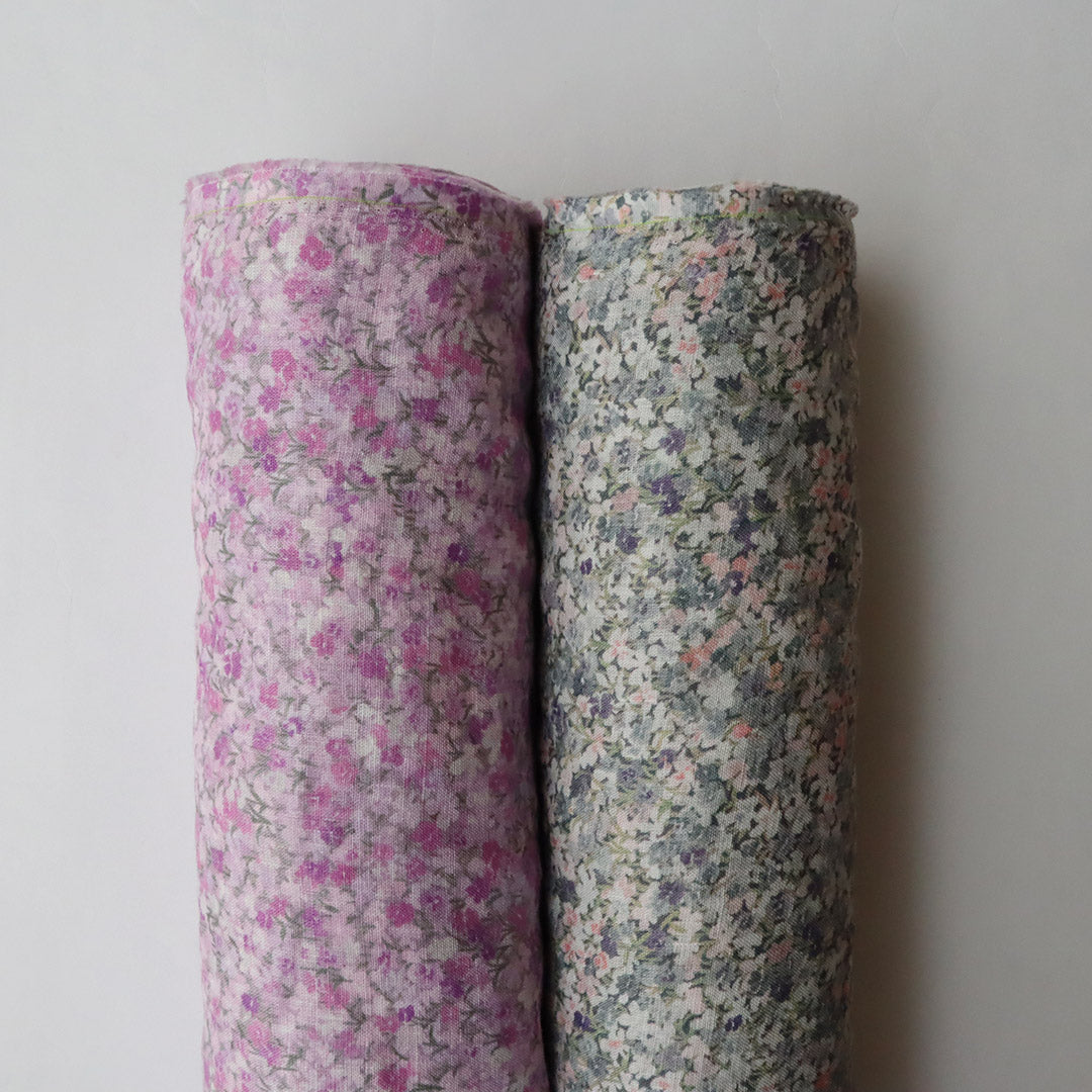 LIBERTY フランダースリネン「 アリエッティ・バイオレット」 ラベンダー