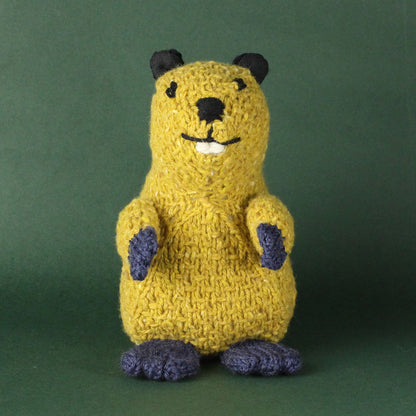 【受注商品】金森美也子×MOORIT　森のともだち ビーバー（完成品）