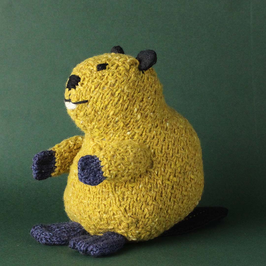 【受注商品】金森美也子×MOORIT　森のともだち ビーバー（完成品）