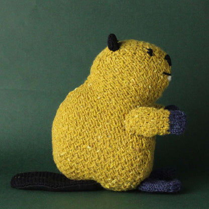 【受注商品】金森美也子×MOORIT　森のともだち ビーバー（完成品）