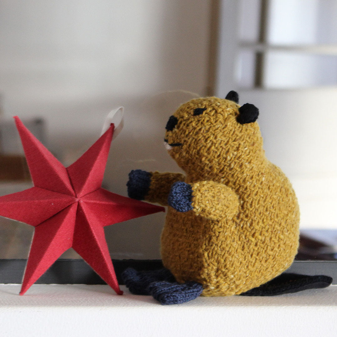 【受注商品】金森美也子×MOORIT　森のともだち ビーバー（完成品）