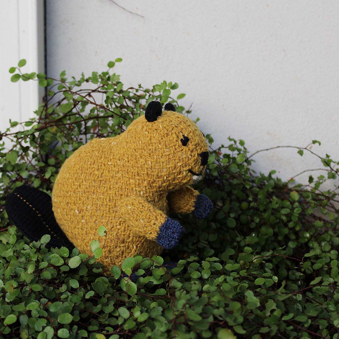 【受注商品】金森美也子×MOORIT　森のともだち ビーバー（完成品）