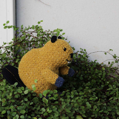 【受注商品】金森美也子×MOORIT　森のともだち ビーバー（完成品）