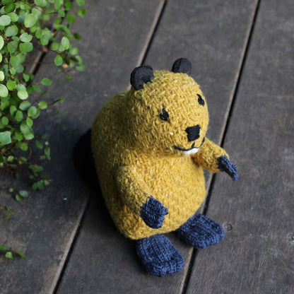 【受注商品】金森美也子×MOORIT　森のともだち ビーバー（完成品）