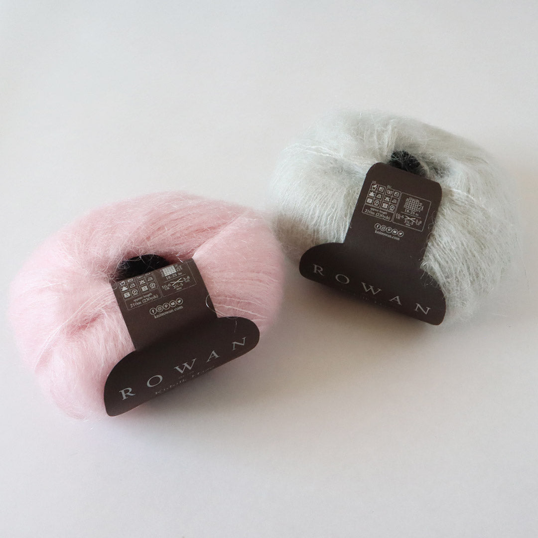 【材料セット】クゥクゥの着せ替え　ショールとコトリポンポン帽子とボネット