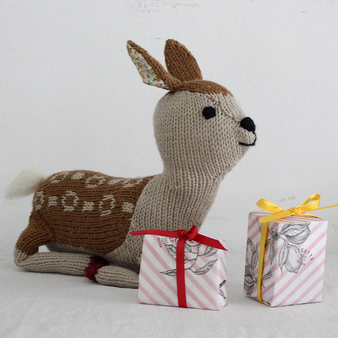 【受注商品】金森美也子×MOORIT　森のともだち こじか（完成品）