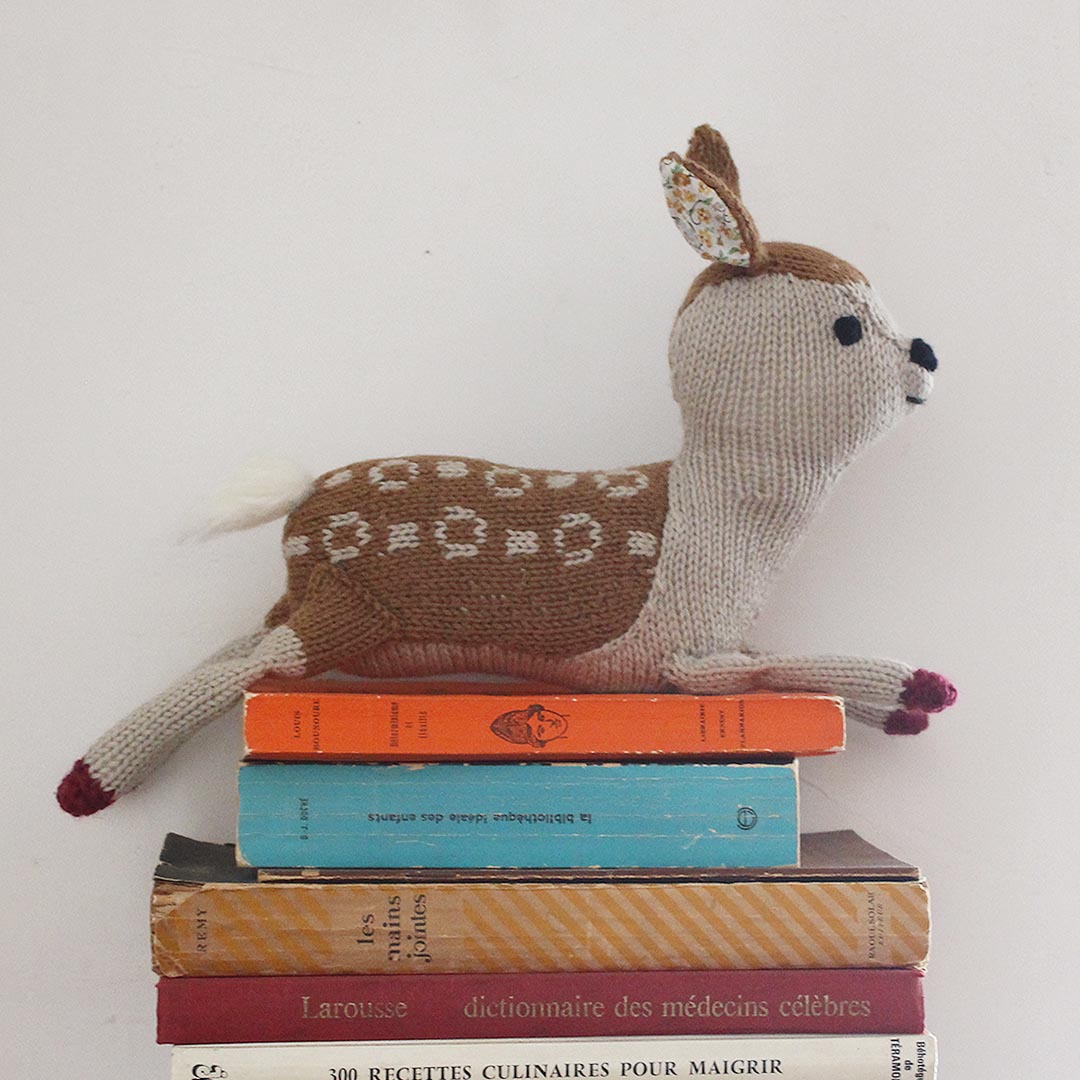 【受注商品】金森美也子×MOORIT　森のともだち こじか（完成品）