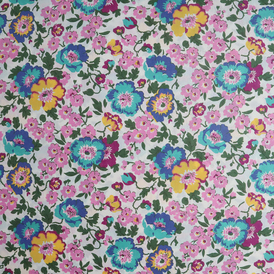 LIBERTY FABRICS「ポピー・ポエム」ピンク