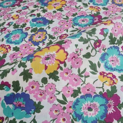LIBERTY FABRICS「ポピー・ポエム」ピンク
