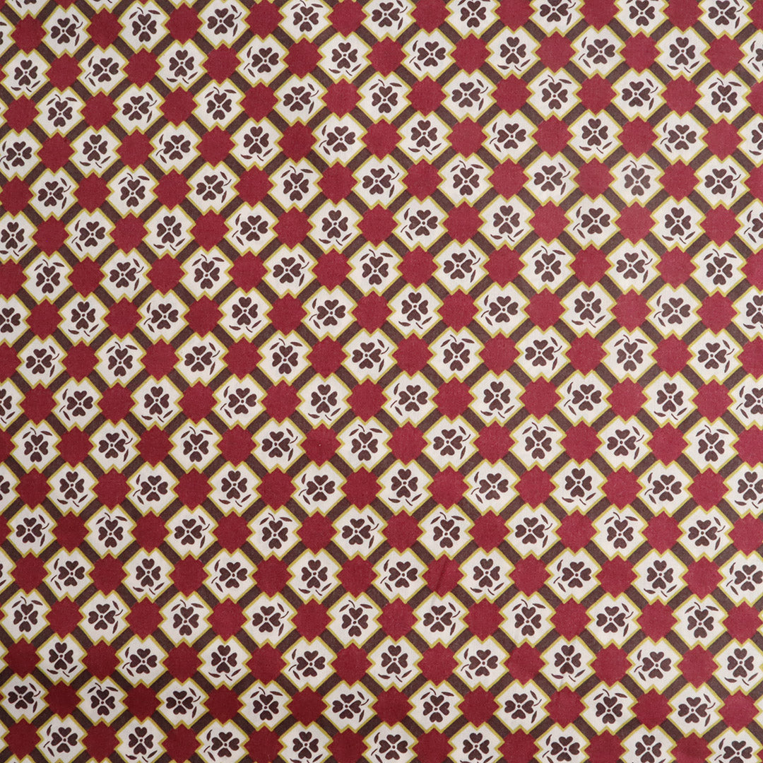 LIBERTY FABRICS「レミー・エズラ」ワイン