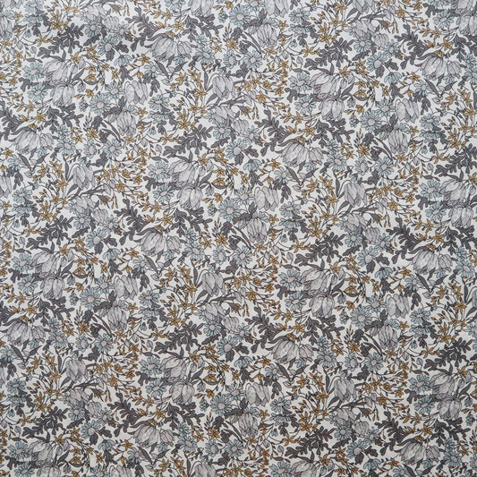 LIBERTY FABRICS「フランチェスカ・チューリップ」グレー