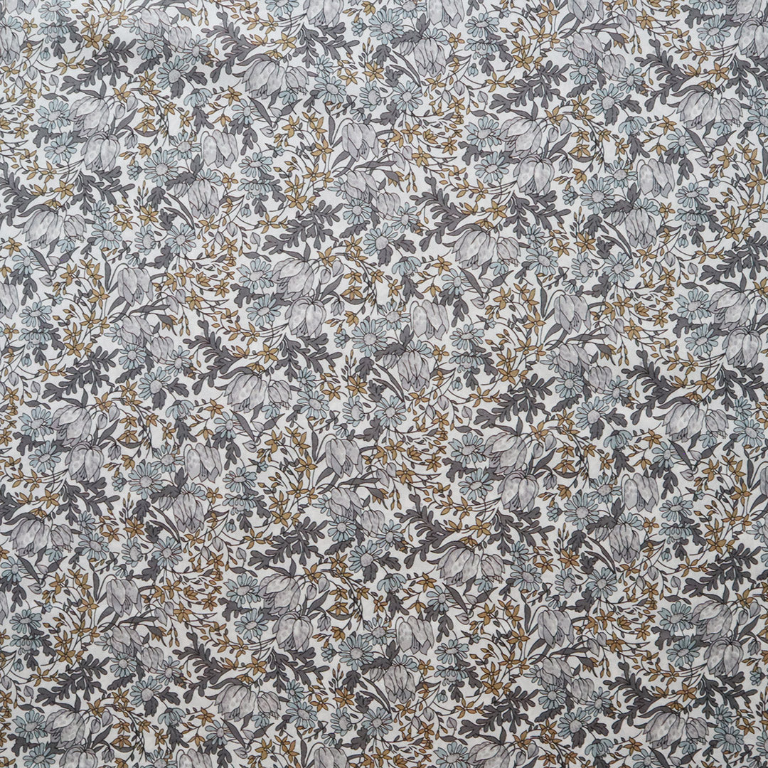 LIBERTY FABRICS「フランチェスカ・チューリップ」グレー