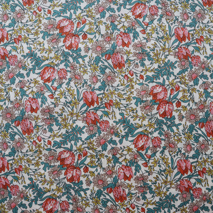 LIBERTY FABRICS「フランチェスカ・チューリップ」ピンク