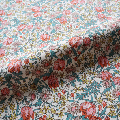 LIBERTY FABRICS「フランチェスカ・チューリップ」ピンク