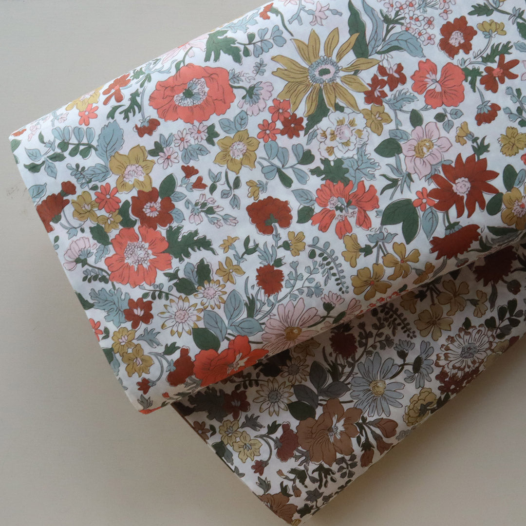 LIBERTY FABRICS「デイジー・モリシア」ブラウン