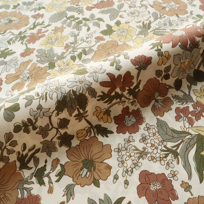 LIBERTY FABRICS「デイジー・モリシア」ブラウン