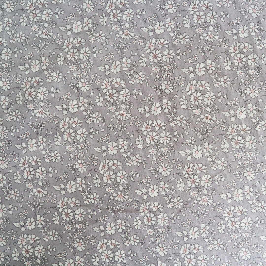 LIBERTY FABRICS　コーデュロイ「カペル・フリーレット」グレー