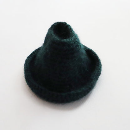 【完成品】クゥクゥの着せ替えコーディネート　ウールの中折れ帽子　