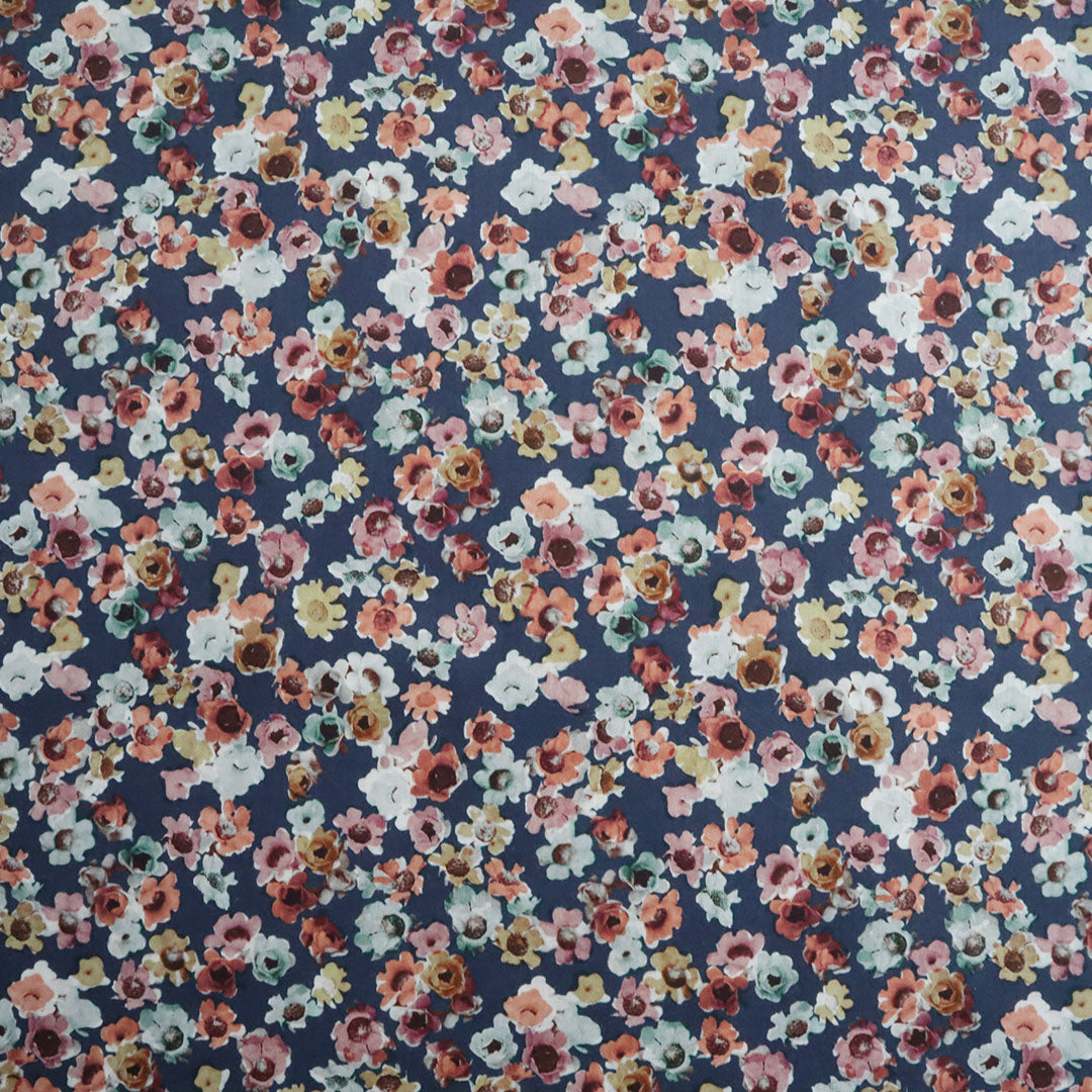 LIBERTY FABRICS「オーストラリアン・デイジー」ネイビー