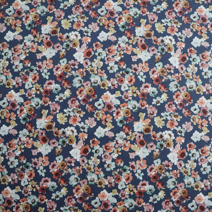 LIBERTY FABRICS「オーストラリアン・デイジー」ネイビー