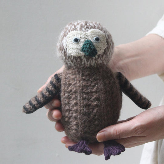 【受注商品】金森美也子×MOORIT　森のともだち ふくろう（完成品）