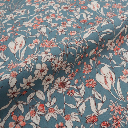 LIBERTY FABRICS「ワンダーフォーゲル」シャドウブルー