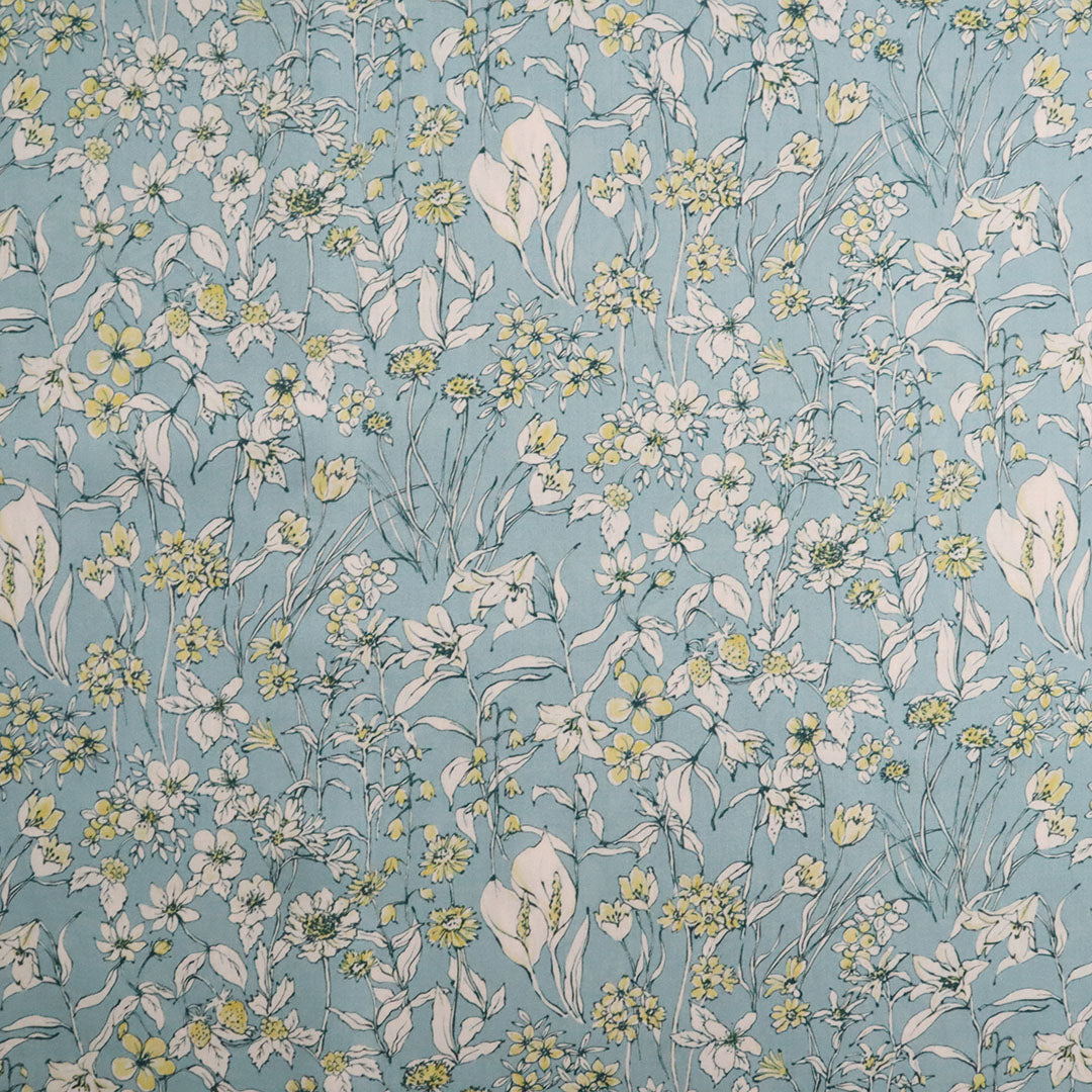 LIBERTY FABRICS「ワンダーフォーゲル」サックスブルー