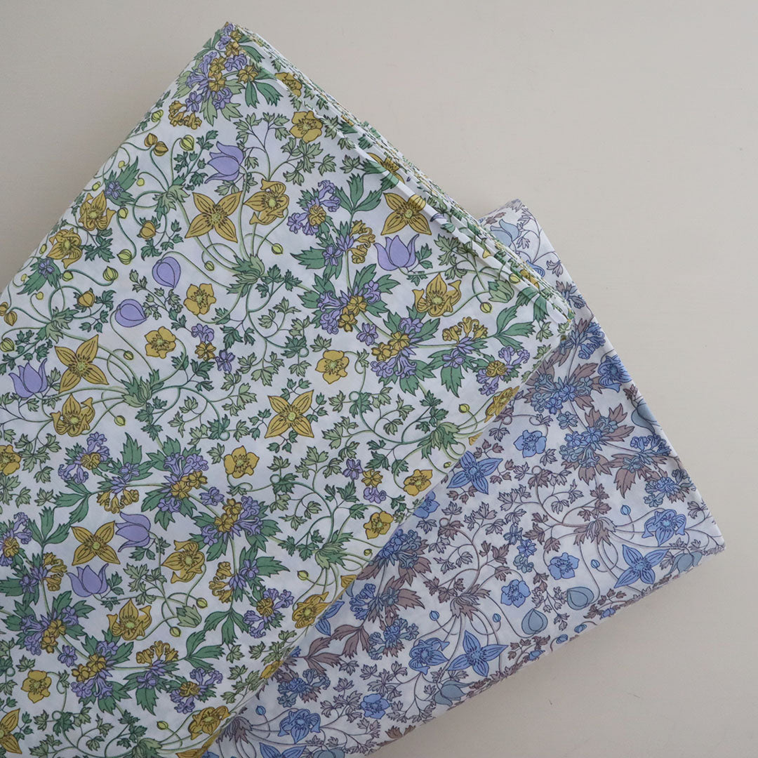 LIBERTY FABRICS「アルパイン・ヌーボー」ブルー