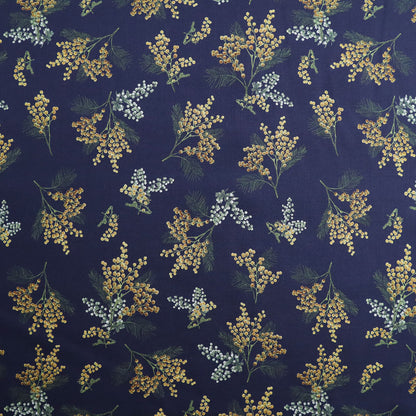 LIBERTY FABRICS「ミズ・ミモザ」ネイビー