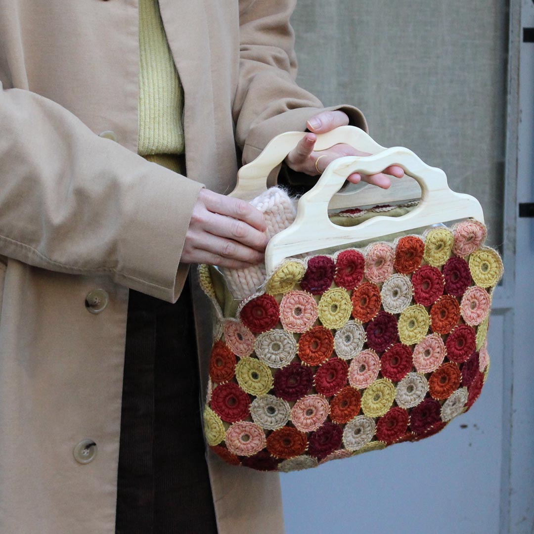 モチーフ編みのnana's bag キット