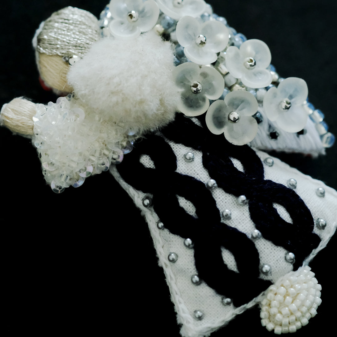 ［BOZZOLO］祈る天使 Brooch （K）