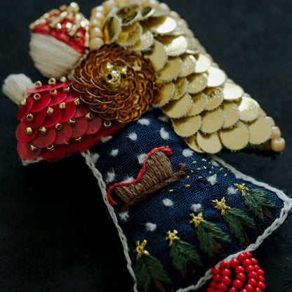 ［BOZZOLO］祈る天使 Brooch （L）