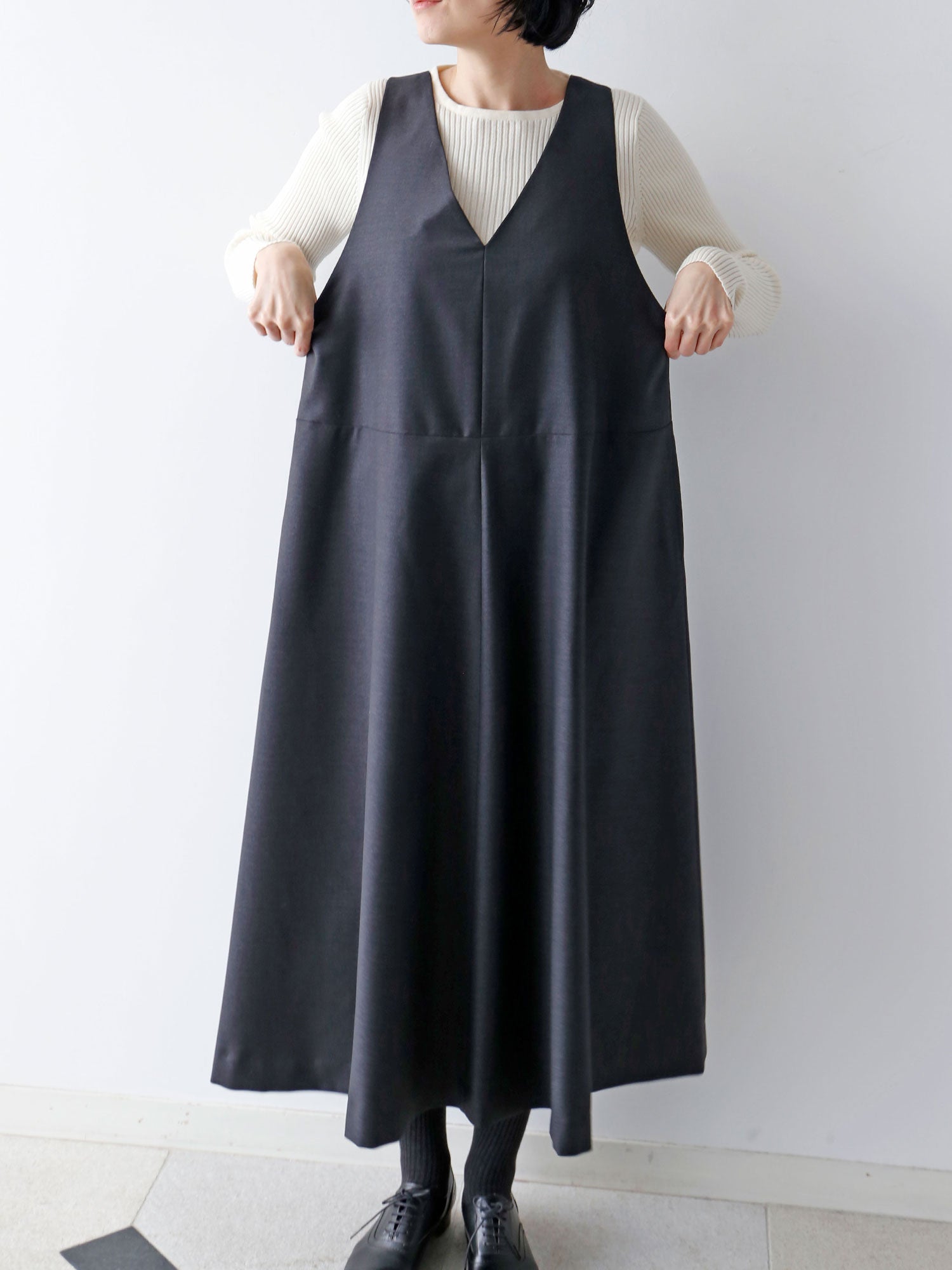 サマーウールのジャンパースカート – Envelope - エンベロープ