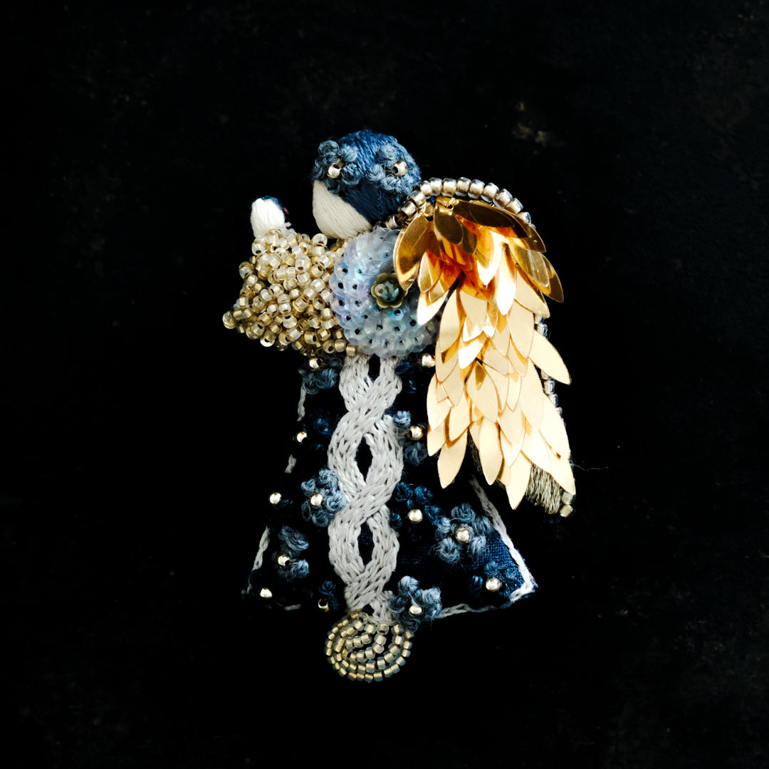 ［BOZZOLO］祈る天使 Brooch （M）