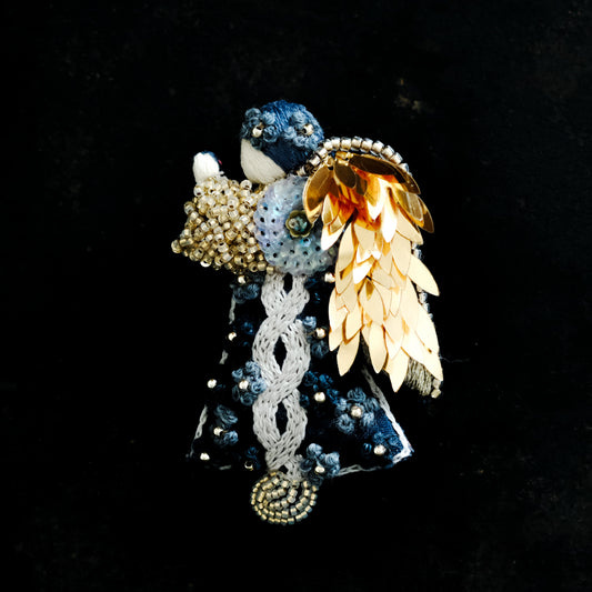 ［BOZZOLO］祈る天使 Brooch （M）