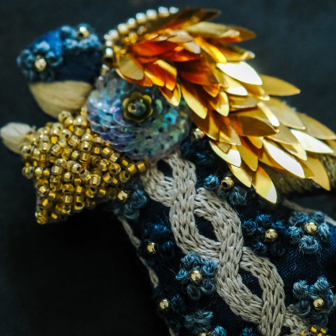 ［BOZZOLO］祈る天使 Brooch （M）