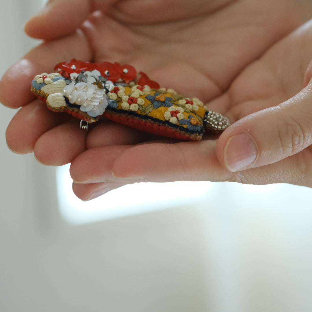 ［BOZZOLO］祈る天使 Brooch （N）