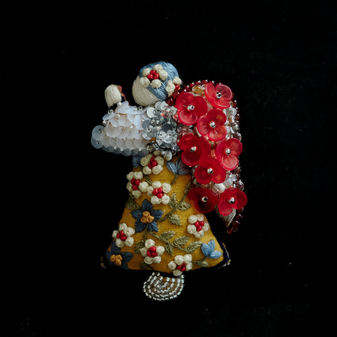 ［BOZZOLO］祈る天使 Brooch （N）