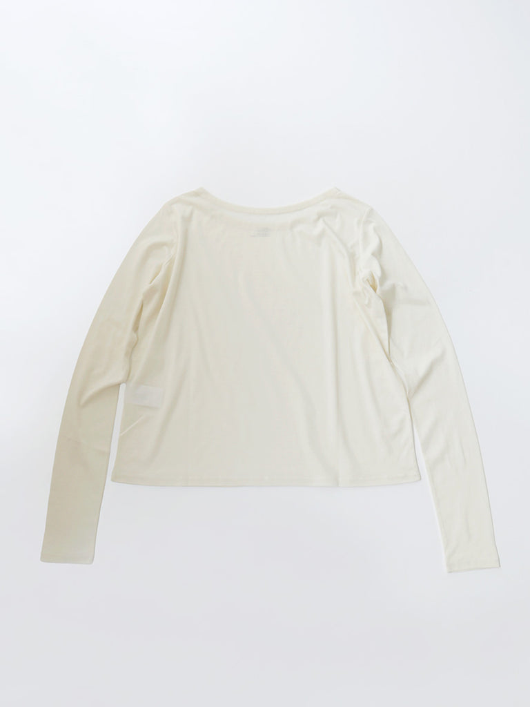 HÉRNI No.30 ロングスリーブ【コットンカシミヤ】