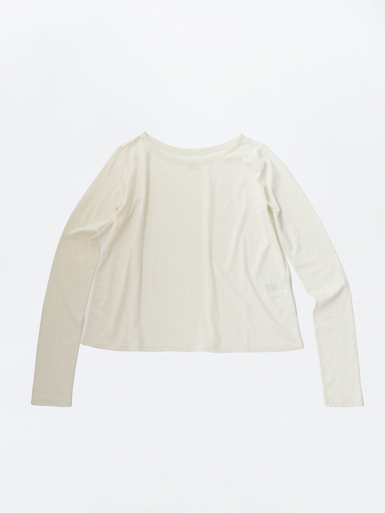 HÉRNI No.30 ロングスリーブ【コットンカシミヤ】