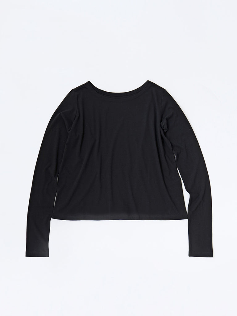 HÉRNI No.30 ロングスリーブ【コットンカシミヤ】
